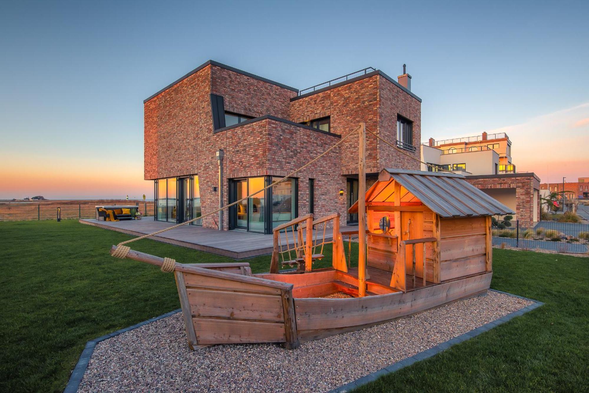 Villa King Erste Lage, Dachterrasse, Meerblick, Carport, Kamin, Sauna, Terrasse, Aussenrolllaeden Olpenitz Exterior foto